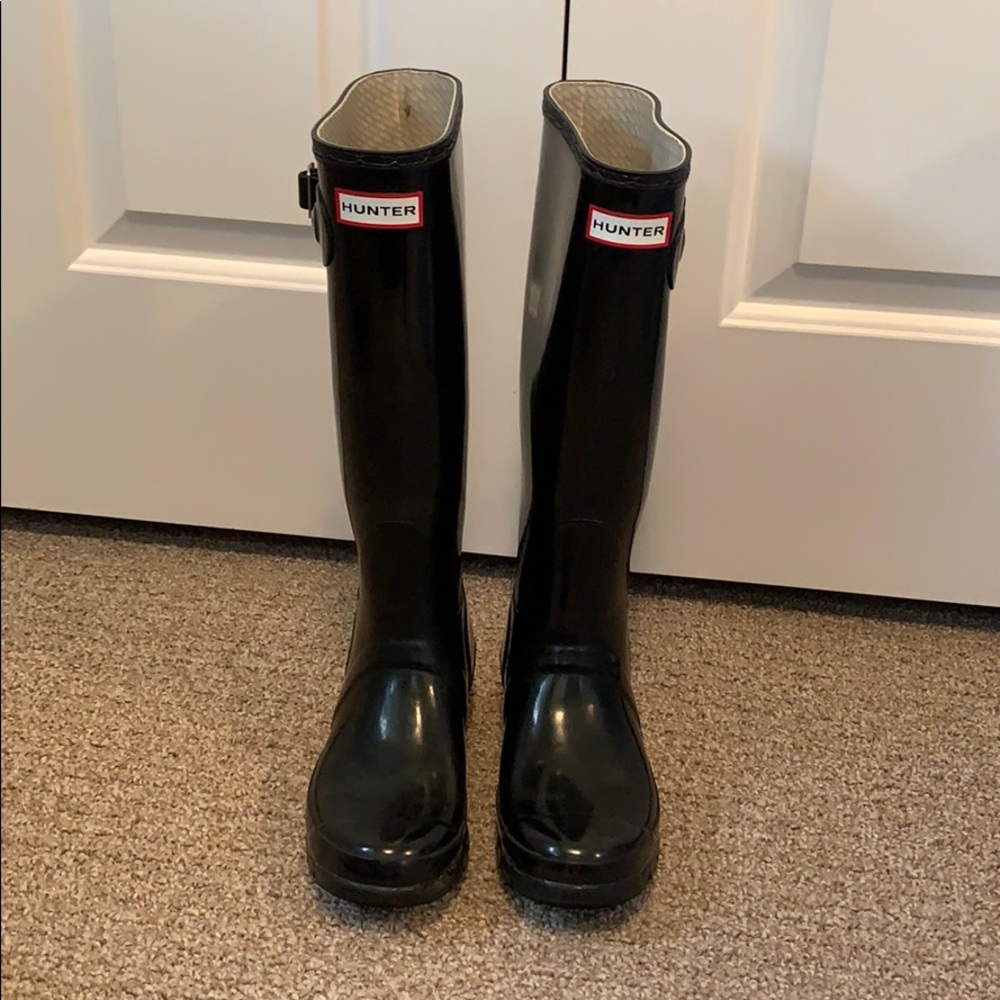 Hunter Black Women's Winter & Rain Boots